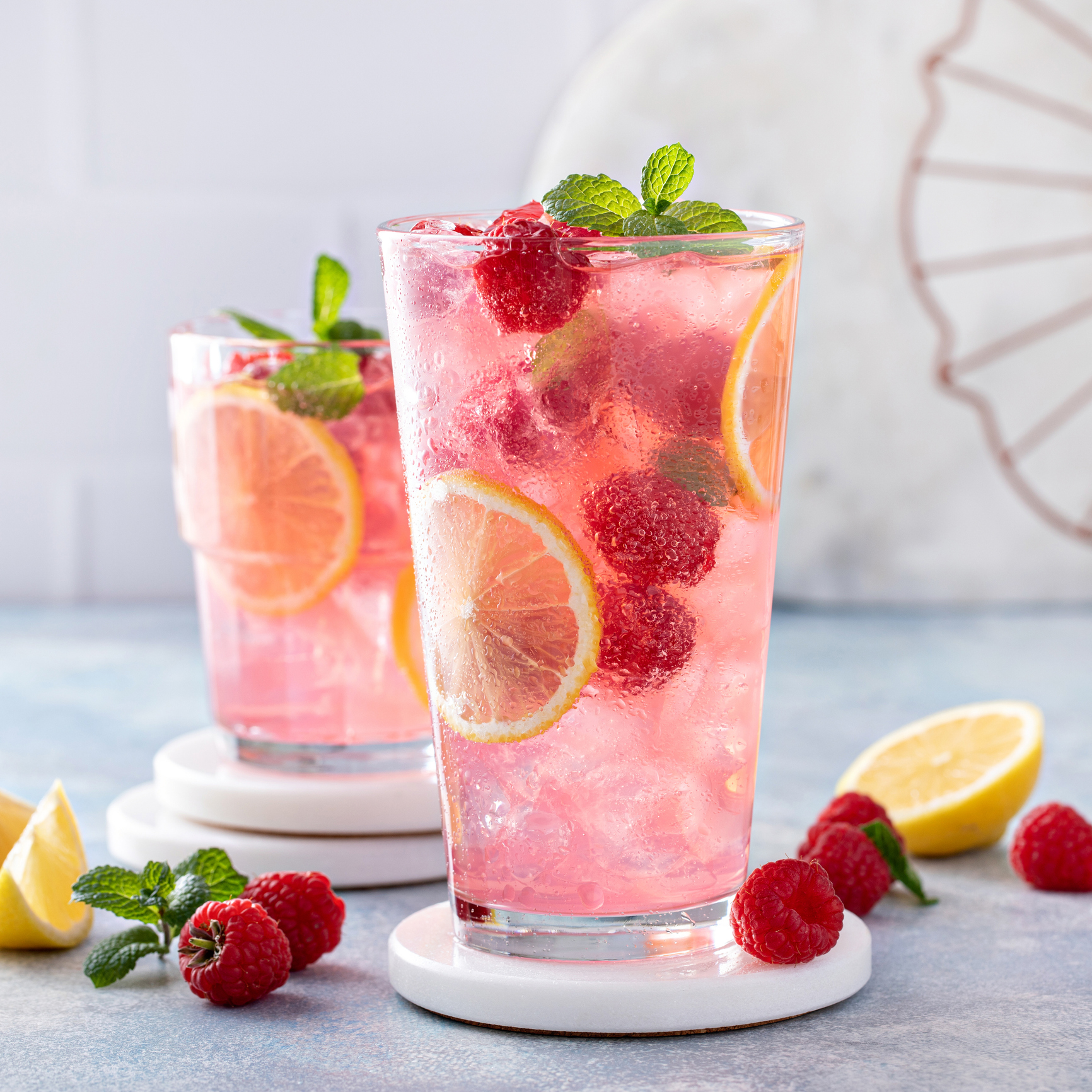 Berry Mint Lemonade